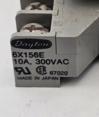 Westinghouse MR3P120AC General Purpose Relay With Socket Base 120AC 11Pin 6X156E