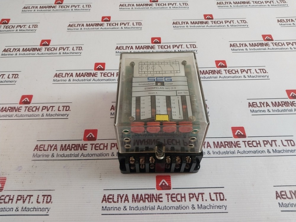 SEG IWU 2-3 Power Relay IWU2-3-1-1.2-45/S