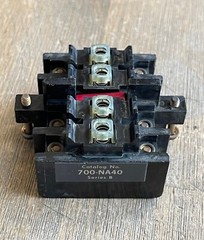 ALLEN BRADLEY 700-NA40 SERIES B TYPE N 4 POLE FRONT DECK ASSEMBLY