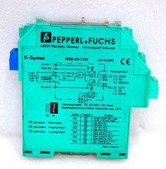 KFD2-GS-1.2W PEPPERL+FUCHS 1 CHANNEL SIGNAL CONDITIONERS 24VDC P/N: 38311