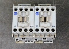 Allen Bradley 25A 3 Phase Control Relay Cat No 700-CF400* Ser A Lot of Two (2)
