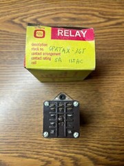 Ohmite GPRTAX-36T, Relay 115 VAC Coil,3PDT, 5 Amp Contacts,
