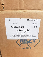 CURTIS ALBRIGHT, SW202A-24, 24VOLTS
