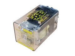 (QTY:1) SQUARE D 8501-KP12 Relay 8-pin Socket 2PDT 120VAC