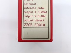 PR Electronics 2205 E0A1A PI Controller In 0-10V Out 0-20mA 0-10V