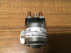 White Rodgers 124-22 36VDC Solenoid Relay Continuous Duty