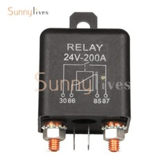 12V/24V 100A/200A 4Pin Automotive Relay Normally Open Switch Relay For Auto Boat