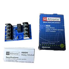 Altronix RBSN Relay Module 12 or 24VDC DPDT Contacts Electronics Panels