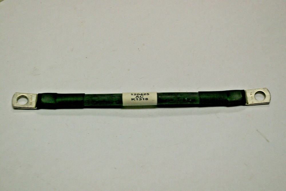 NEW, P/N 120425, BATTERY CABLE, LEAD, SKYJACK, 6 INCHES, 5/16′ LUGS, 4 AWG.