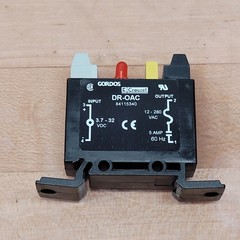 Gordos DR-OAC Relay Module, Input: 3.7- 32 VDC, Output: 12- 280 VAC – USED