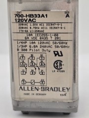 Allen-Bradley 700-HB33A1 Relay 15A 120V 11Pin 120V Coil