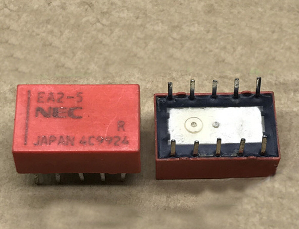 NEC EA2-5 EA2-5NU Low Signal Relay 1A 5VDC 10 Pins New 10PCS