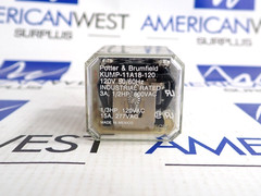 Potter & Brumfield KUMP-11A18-120 120 Volt 3 Amp 8 Stab Cube Relay *Lot of 3*