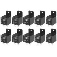 10Pcs Car Relay 4 Pin 12V 40Amp SPST Model JD2912-1H-12VDC 40A 14VDC Automoti…