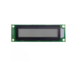 Compact 116x37x12mm ST7920 LCD Screen with 3.3V Operation and 3-LED Backlight