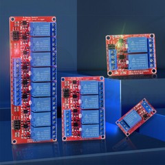 5V 12V 24V Relay Module 1,2,4,8 Channel Optocoupler for Open Source Electronics