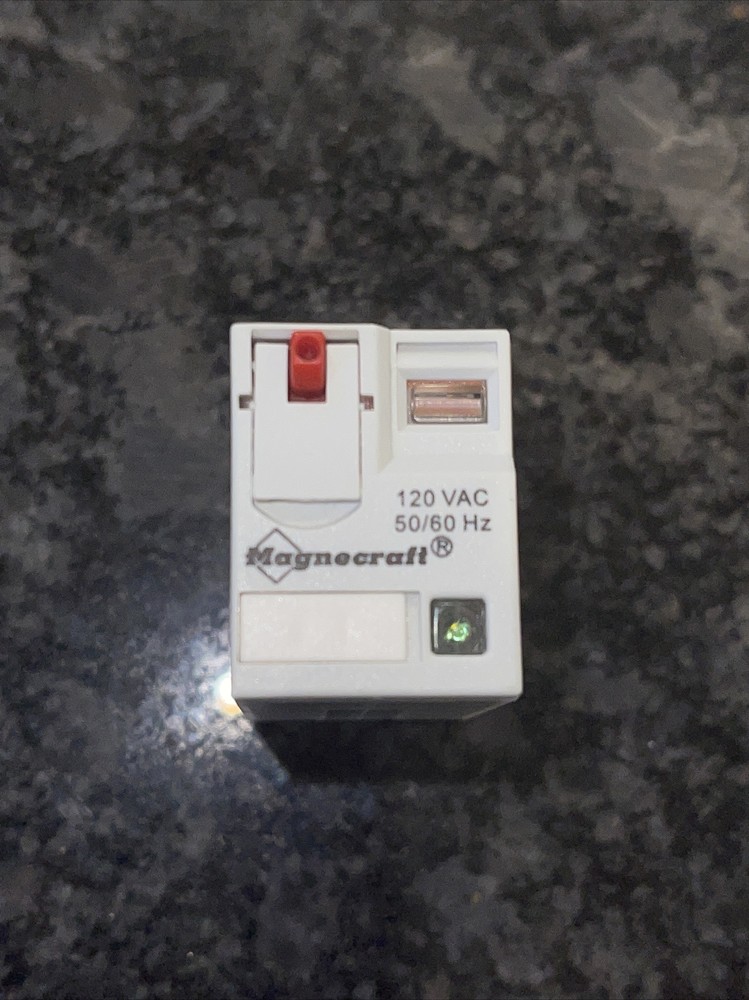 ICE CUBE RELAY-MAGNECRAFT 782XBXC-24A 2 Pole Relay, 24V AC
