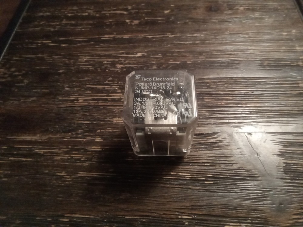 Tyco Potter & Brumfield KUMP-14D18-24 Relay 24Vdc