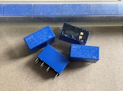 OVR-SH-212L Signal Relay 1A 12VDC 8 Pins x 10pcs