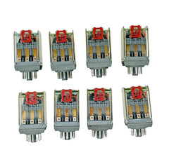 8 Each Releco Serie MR-C C3-A 30X, 10 Amp, Used, Professionally Pulled