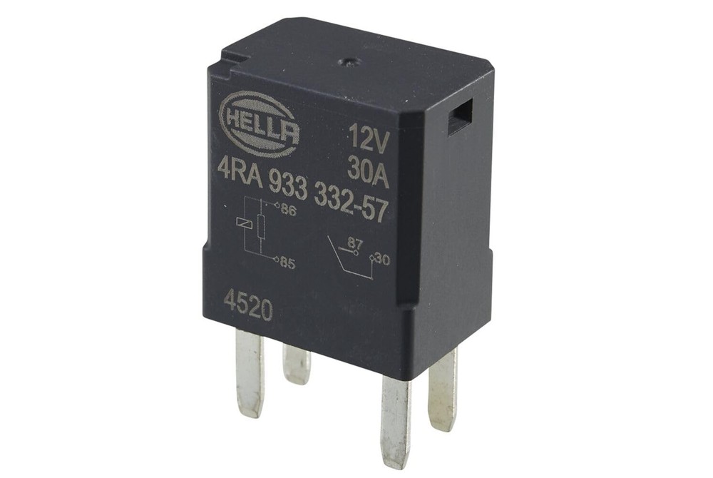 933332571 Relay Main Current 12V 4Pin Connector Replacement Automotive Part