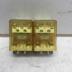 IDEC RR2BA-U RELAY DC24V, 7.5A – 10A, 120 – 240VAC, 30VDC (LOT of 2)