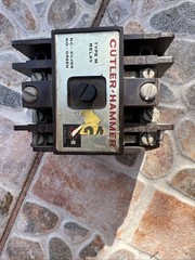 Cutler Hammer Type M Relay 120V Coil