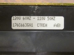 Westinghouse Control Relay AR4A 766A023G01 10A 600V 120V Coil *Lot of 3* Used
