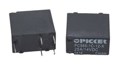 *Lot of 5* Picker PC565-1C-12-X 25A SPDT UltraMini Relay 14VDC Automotive