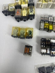 Lot of 65! Various Ice cube & Control Relays – Allen Bradley, IDEC, Etc.