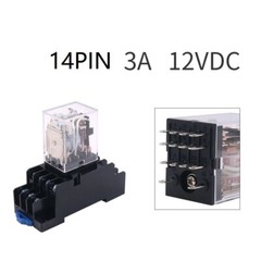 Intermediate Relay For CHINT JZX-22F/4Z DC AC 3A 14pin 12V 24V 36V 110V 220V