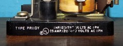 Potter & Brumfield Type PR11DY Relay 1HP 120/240VAC 1PH 25 Amps