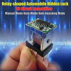 CHADWICK Relay-Shaped Automobile Hidden Lock, Relay Style Anti-Theft Device, …