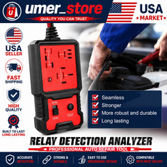 12V Automotive Relay Tester 4/5 Pin LED Car Diagnostic Relay Testing Tool