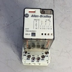 Lot of 3 Allen-Bradley 700-HA33A1 SER D 120V AC 11 PIN Coil with 700-HN101