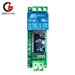 10PCS DC 5V 1 Channel Bluetooth Relay Module APP Control Switch IoT Smart Home
