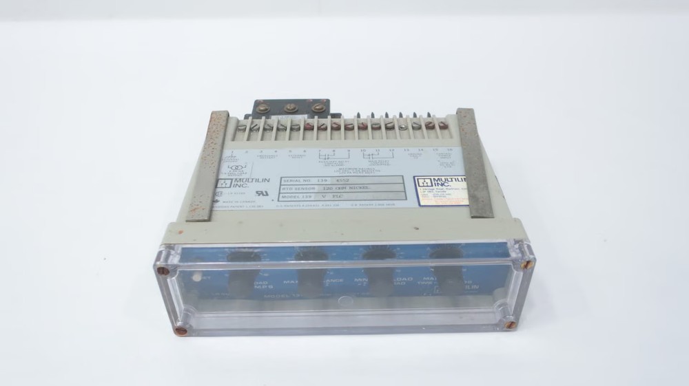 139-V-FLC Motor Protection Relay 100ohm Platimum Rtd 120v-ac