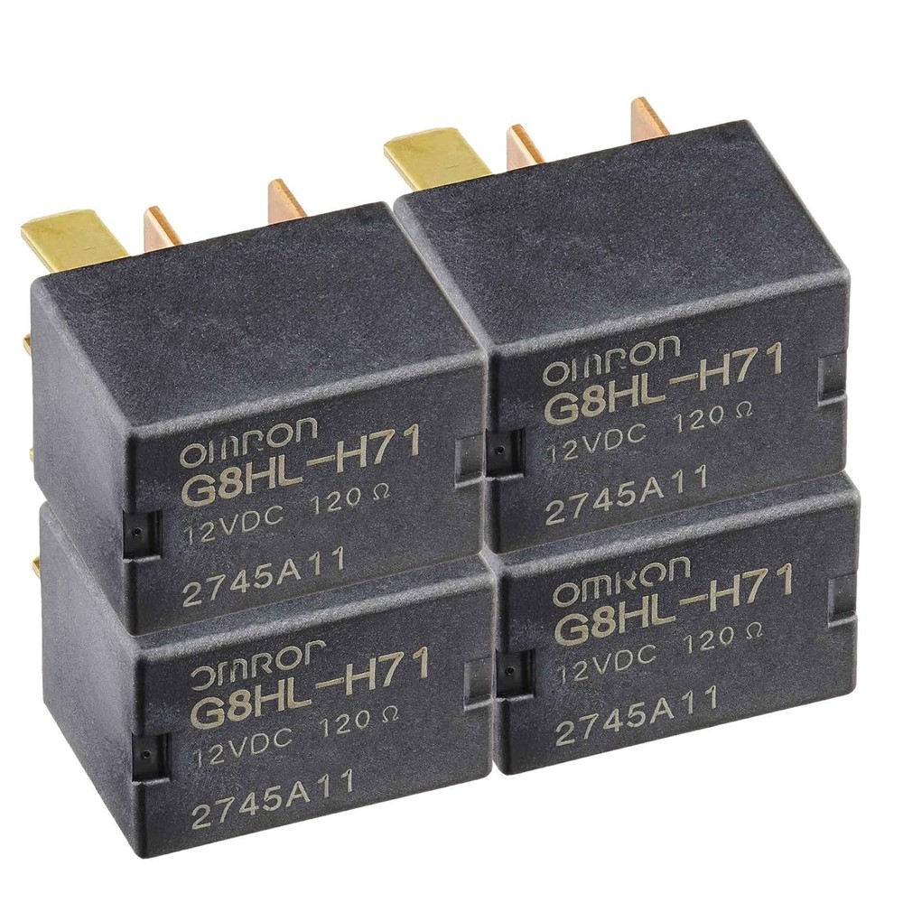 4 Pack G8HL-H71 AC and Starter Relay 39794-SDA-A05 Power Relay Assembly Compatib