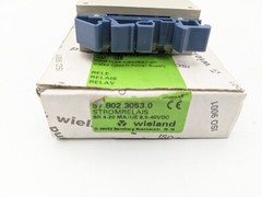 Weiland 57.802.3053.0 Current Sensing Relay Din Rail 4-20mA Supply Volt 40VDC 7A