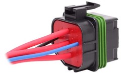 Wired Relay And Socket Kit 30 Amp Normally Closed 50 Amp Normally Open Sealed
