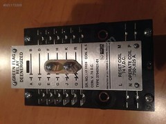 EMD GREEN FLAG Deenergized RELAY 37940921-01 74VDC .750.825A CUSTOMSINCULUDED