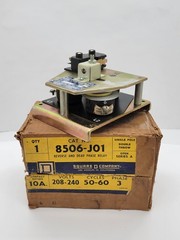 Square D 8506-J01 Reverse & Dead Phase Relay 10A 3PH 460V 208/240V Coil 50/60CY