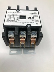 Trane CTR02581 OEM Contactor 3P 60A 24VAC w/Lugs
