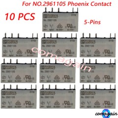 10PCS Power Relay 5-Pins 6A 250VAC 24VDC For NO.2961105 Phoenix Contact