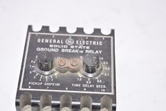 GE General Electric NP266205-17, CAT No. TG5R12Z Solid State Ground Break Relay