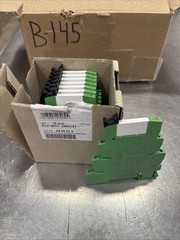 PHOENIX Relay Module – PLC-BSC-24DC/21 2966016 (LOT OF 8)
