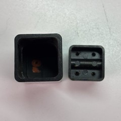 (8) Vintage 4 Pin Relay Sockets Base Black Bakelite Plug-In Cover INSP 103-143