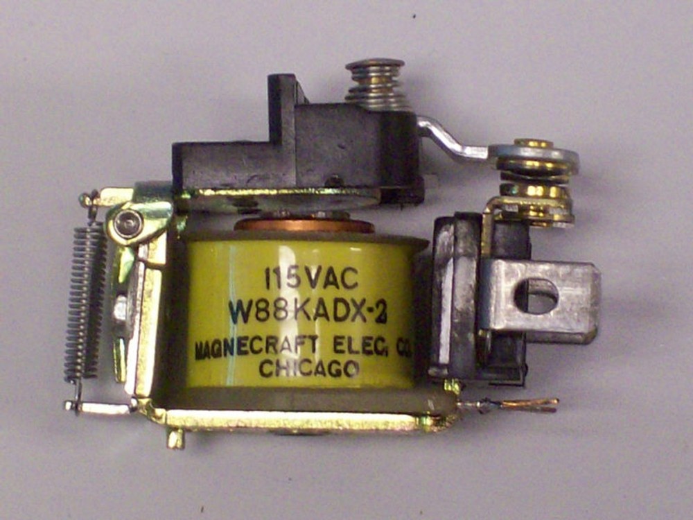 w88kadx-2 struthers dunn relay 115vac 7927 magnecraft 88kadx-2