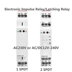 GRM8 Electronic Latching Relay Memory Relay Impulse Relay SPDT 16A Wide Range…