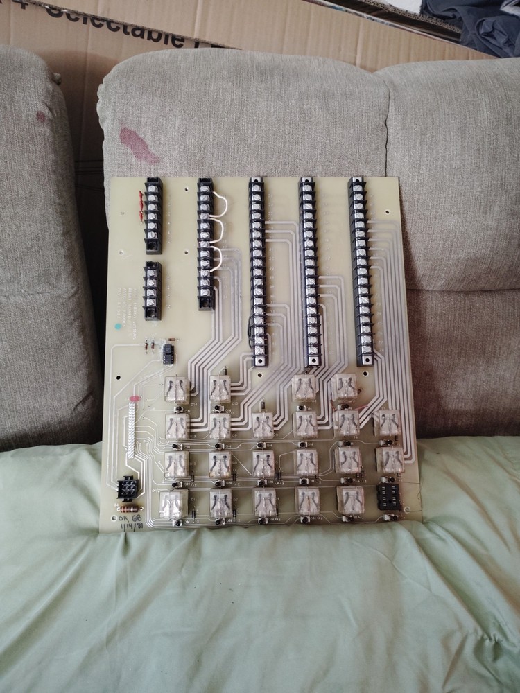 Aegis Energy Systems Relay Board Aegis Assy No 2100005 Rev BCDEF